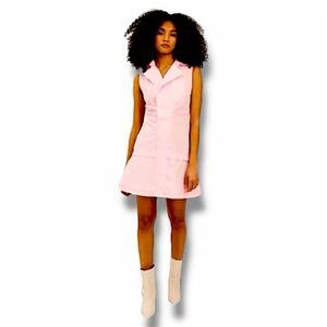 Derek Lam 10 Crosby Santina Shirtdress | 100% Cotton Sleeveless Mini Dress Sz 2